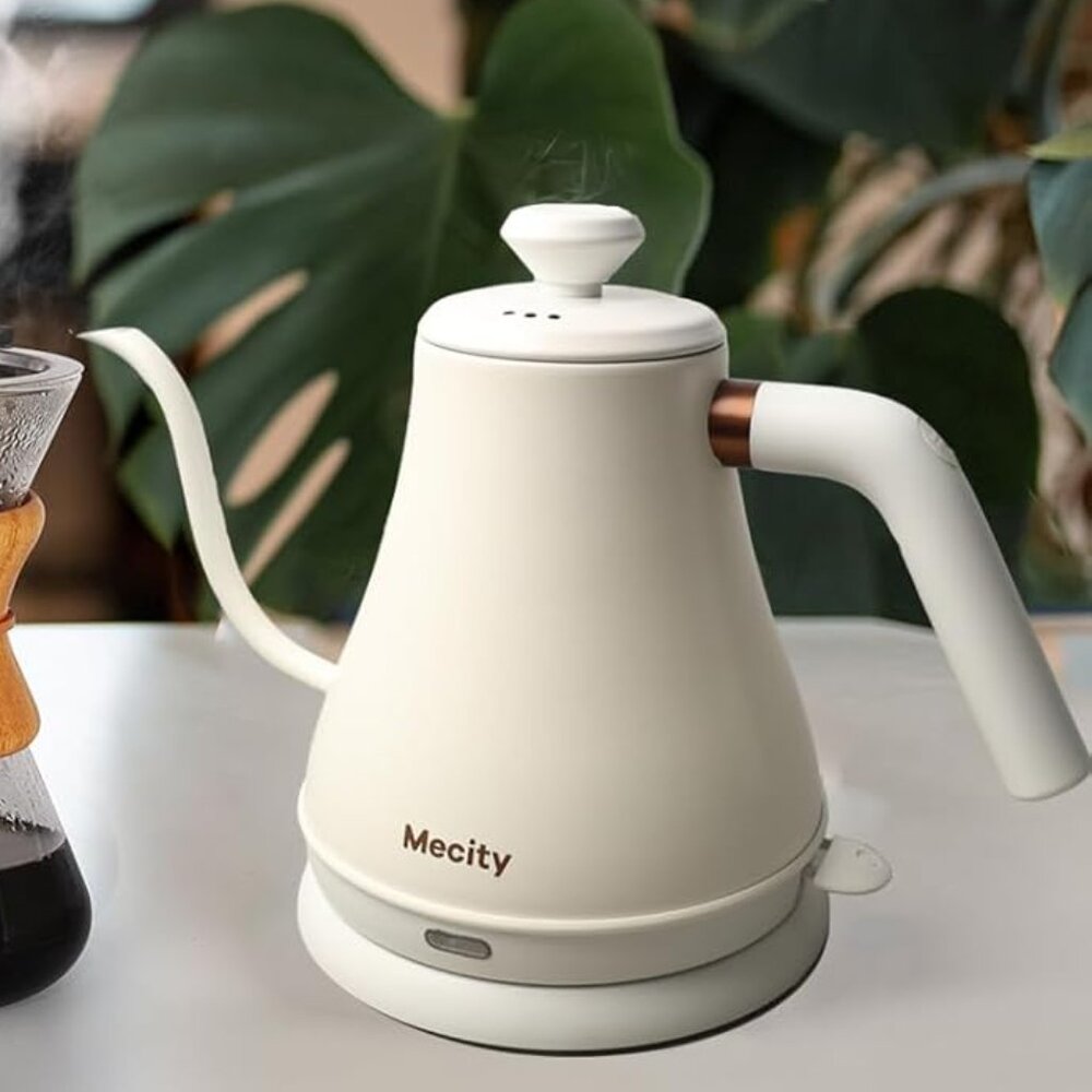 Mecity Electric Kettle Stainless Steel Gooseneck